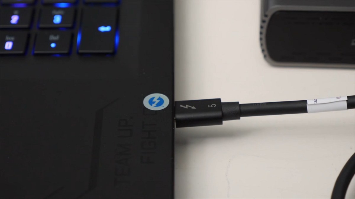 thunderbolt 5 // Source : Intel thunderbolt 5 // Source : Intel