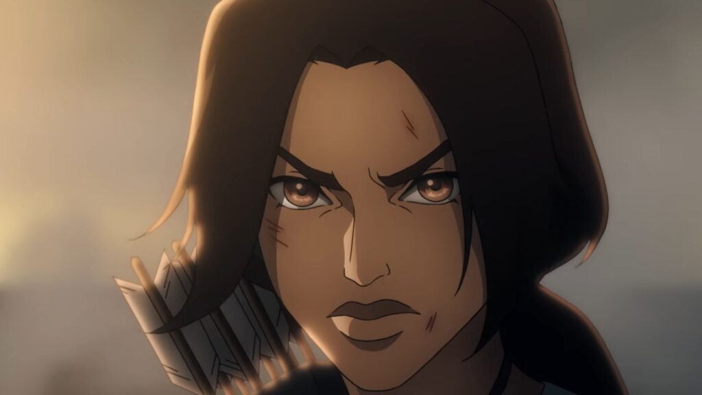 Lara Croft dans la série animée Netflix. // Source : Netflix Lara Croft dans la série animée Netflix. // Source : Netflix
