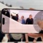 Le zoom de l'iPhone 15 Pro Max affiche une mini-carte dans un coin de l'écran pour aider à se stabiliser. // Source : Numerama Le zoom de l'iPhone 15 Pro Max affiche une mini-carte dans un coin de l'écran pour aider à se stabiliser. // Source : Numerama