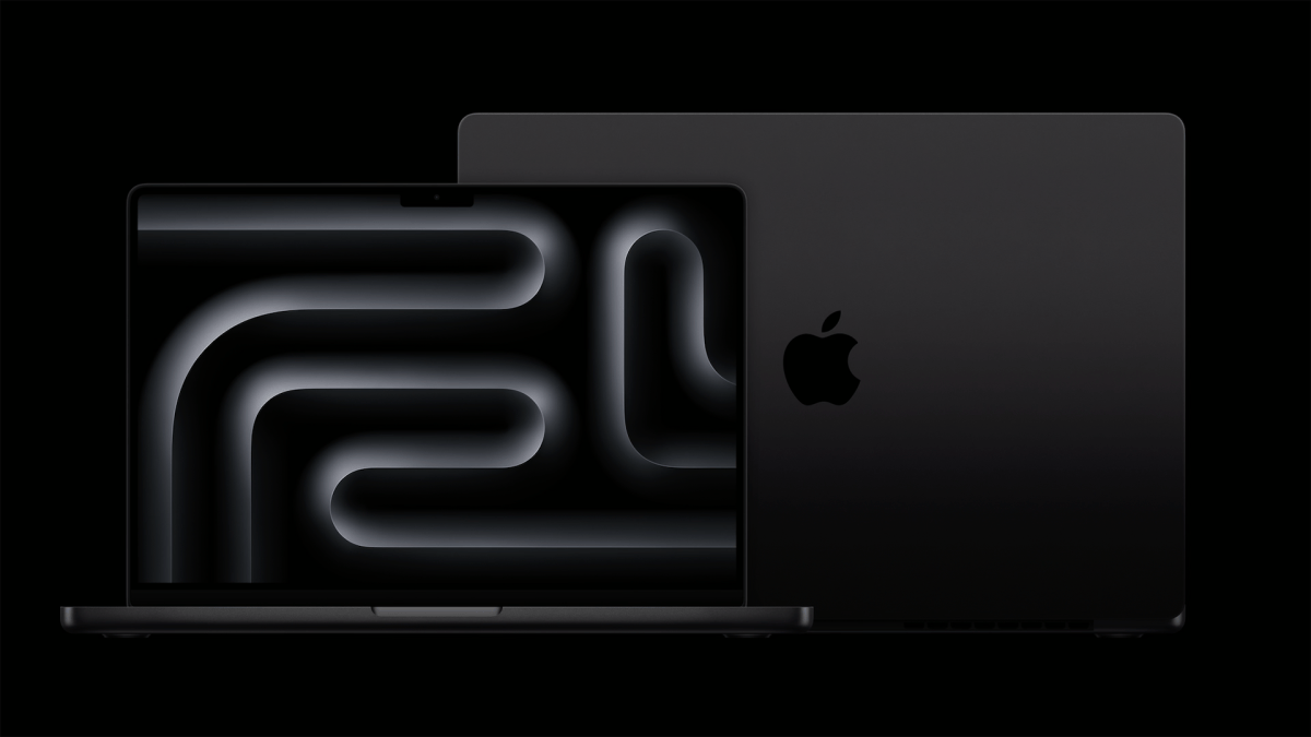MacBook Pro avec puce M3 // Source : Apple MacBook Pro avec puce M3 // Source : Apple