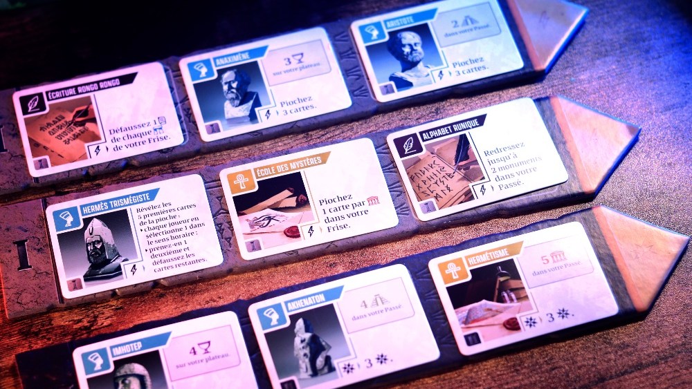 Des cartes de connaissance. // Source : Iello