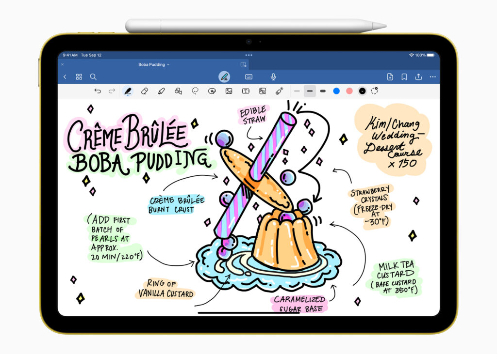 Le nouvel Apple Pencil peut s'accrocher au-dessus d'un iPad, mais sera mis en veille. Son jumelage et sa recharge se font avec un câble. Le nouvel Apple Pencil peut s'accrocher au-dessus d'un iPad, mais sera mis en veille. Son jumelage et sa recharge se font avec un câble.