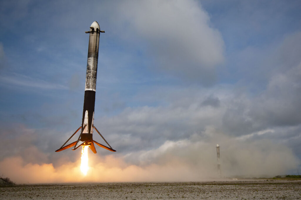boosters atterrissage falcon heavy boosters atterrissage falcon heavy