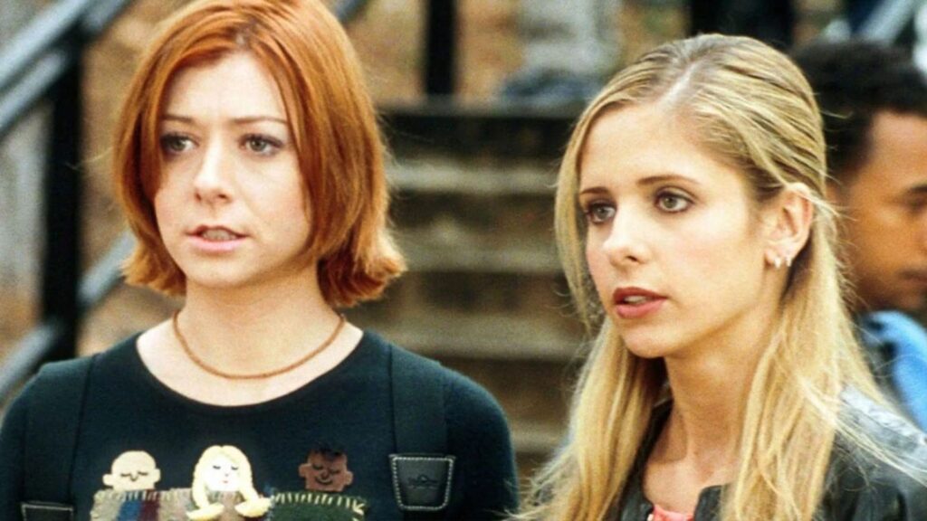 Buffy et Willow // Source : Buffy contre les vampires Buffy et Willow // Source : Buffy contre les vampires