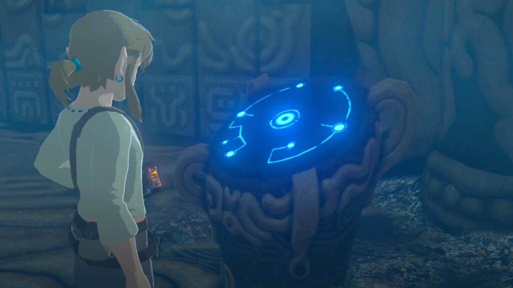 La technologie Sheikah dans The Legend of Zelda: Breath of the Wild // Source : Capture d'écran YouTube La technologie Sheikah dans The Legend of Zelda: Breath of the Wild // Source : Capture d'écran YouTube