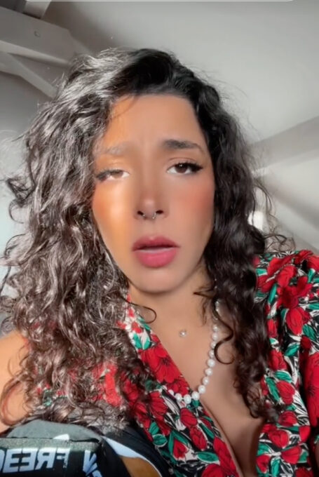 Un extrait d'une vidéo d'Hxneybe88 // Source : Capture d'écran Numerama / Tiktok Un extrait d'une vidéo d'Hxneybe88 // Source : Capture d'écran Numerama / Tiktok