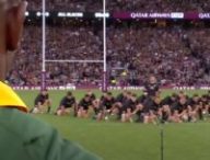 Afrique du Sud versus Nouvelle-Zélande en Coupe du monde de rugby // Source : Capture YouTube L'Équipe Afrique du Sud versus Nouvelle-Zélande en Coupe du monde de rugby // Source : Capture YouTube L'Équipe