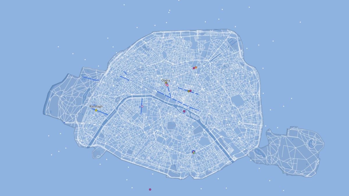 Le jeu Paris de tête. // Source : Capture d'écran Paris de tête Le jeu Paris de tête. // Source : Capture d'écran Paris de tête