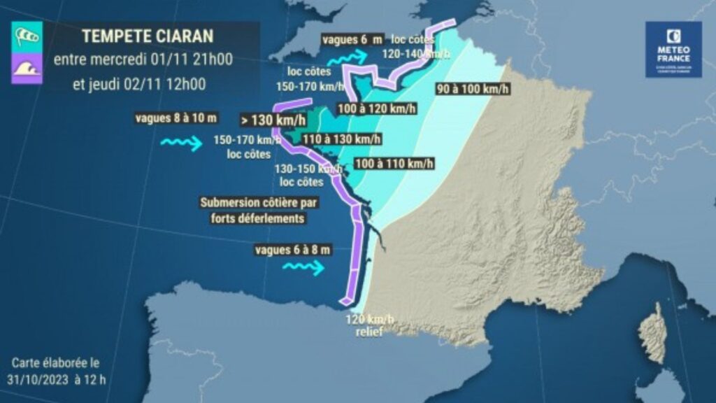 Prévisions pour les jours à venir en France. // Source : Météo-France Prévisions pour les jours à venir en France. // Source : Météo-France