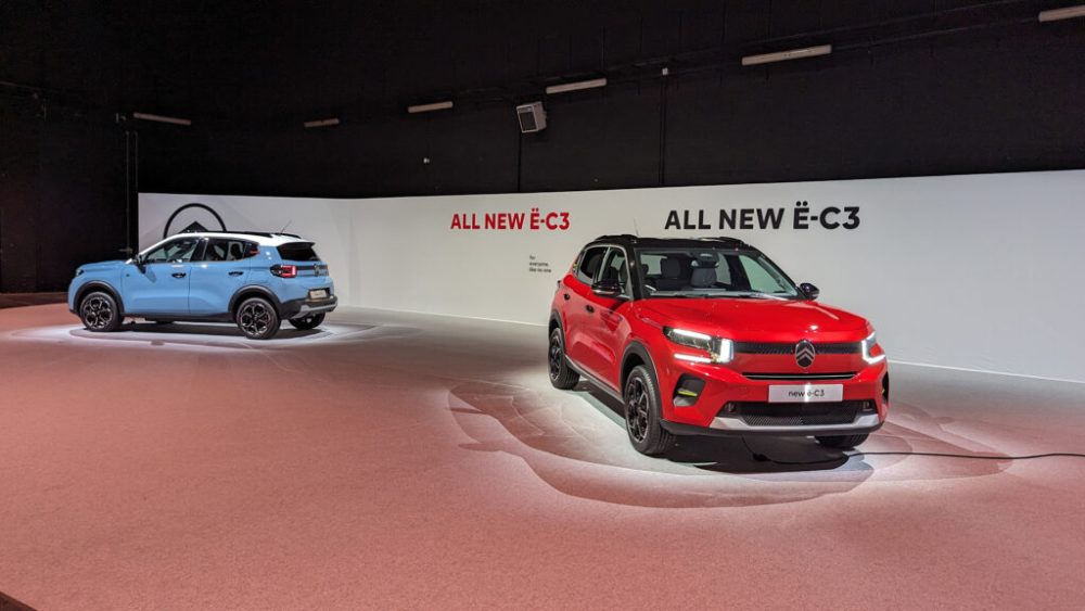 Citroën ë-C3 : gros renouvellement du style // Source : Raphaelle Baut Citroën ë-C3 : gros renouvellement du style // Source : Raphaelle Baut