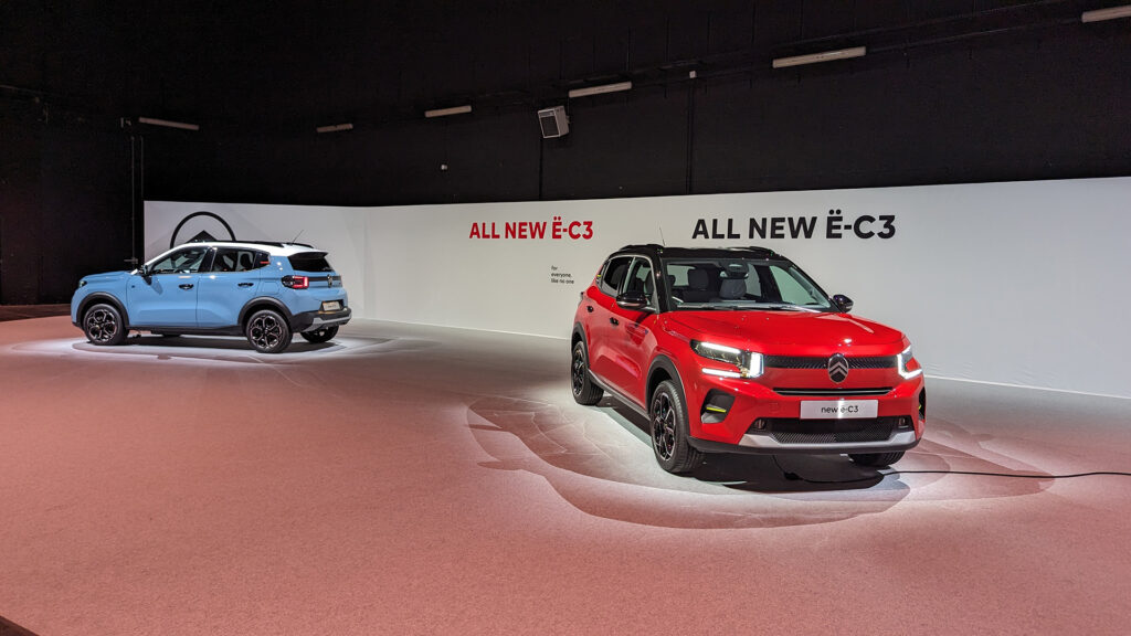 Citroën ë-C3 : gros renouvellement du style // Source : Raphaelle Baut Citroën ë-C3 : gros renouvellement du style // Source : Raphaelle Baut