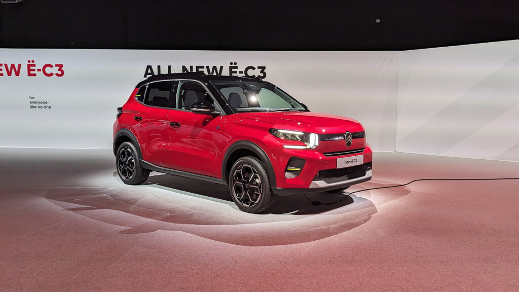 Nouvelle Citroën ë-C3 // Source : Raphaelle Baut Nouvelle Citroën ë-C3 // Source : Raphaelle Baut