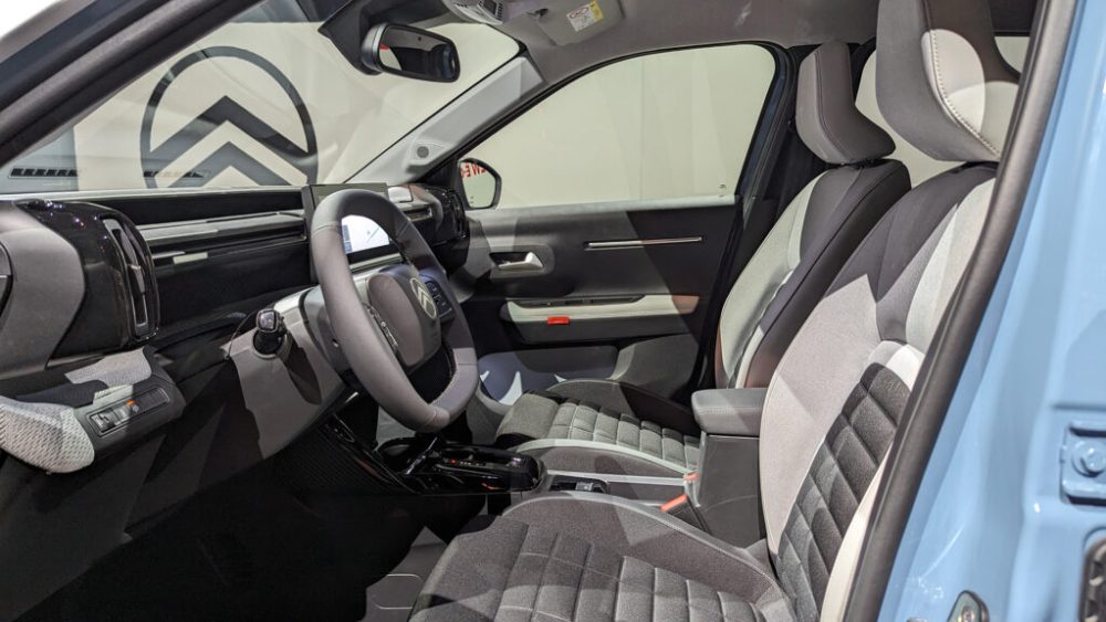 nouvelle Citroën ë-C3 : "confort" est le maître mot // Source : Raphaelle Baut nouvelle Citroën ë-C3 : "confort" est le maître mot // Source : Raphaelle Baut