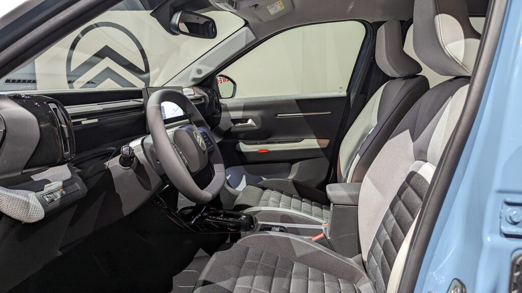 nouvelle Citroën ë-C3 : "confort" est le maître mot // Source : Raphaelle Baut nouvelle Citroën ë-C3 : "confort" est le maître mot // Source : Raphaelle Baut