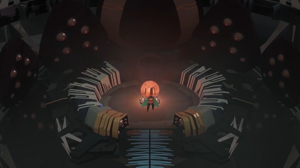 Dans Cocoon, on se déplace d'uivers en univers dans une sphère // Source : montage Numerama