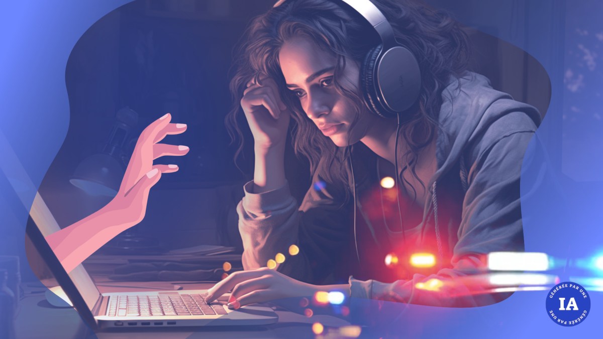 La police n'est pas encore au niveau pour les histoires de cyberharcèleme,t // Source : Claire Braikeh pour Numerama La police n'est pas encore au niveau pour les histoires de cyberharcèleme,t // Source : Claire Braikeh pour Numerama