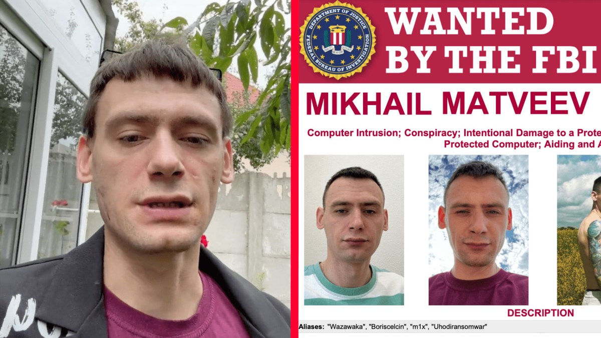 Mikhail Matveev, hacker russe recherché par le FBI. // Source : Twitter / FBI Mikhail Matveev, hacker russe recherché par le FBI. // Source : Twitter / FBI