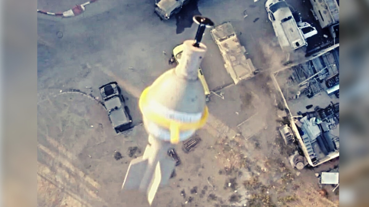 Le Hamas a largué des grenades depuis des drones issus du commerce. // Source : DroneSec Le Hamas a largué des grenades depuis des drones issus du commerce. // Source : DroneSec
