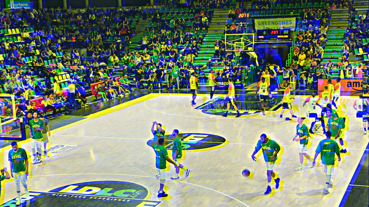L'ASVEL est un célèbre club de basket français. // Source : Wikimedia Commons L'ASVEL est un célèbre club de basket français. // Source : Wikimedia Commons