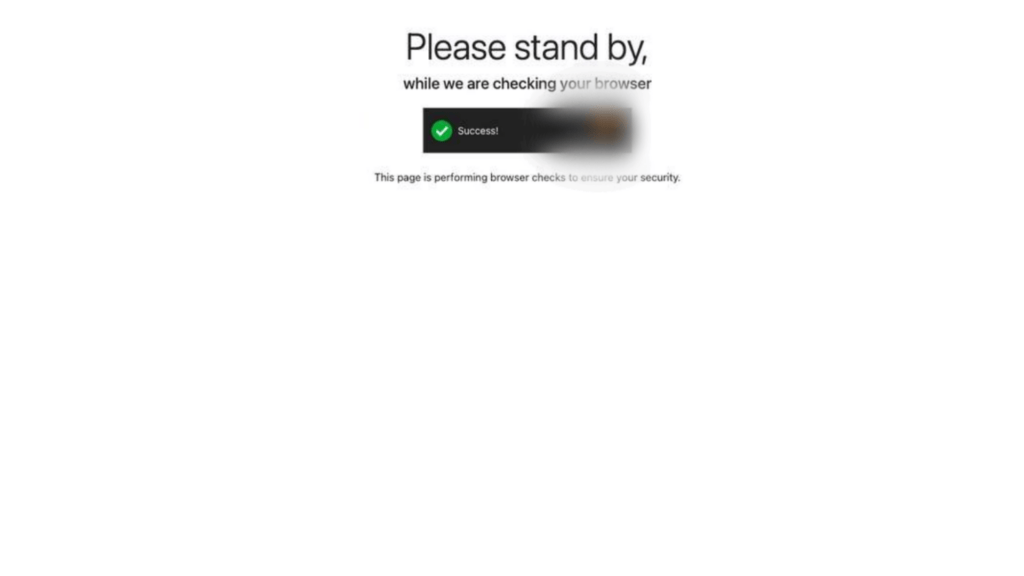 Une page de vérification sur un site de phishing. // Source : Vade Une page de vérification sur un site de phishing. // Source : Vade