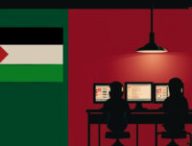Le conflit Israel / Hamas est une opportunité pour des hackers. // Source : Numerama avec Midjourney Le conflit Israel / Hamas est une opportunité pour des hackers. // Source : Numerama avec Midjourney