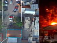 Une vidéo prise par un drone de l'armée israélienne donne des informations complémentaires. // Source : Tsahal Une vidéo prise par un drone de l'armée israélienne donne des informations complémentaires. // Source : Tsahal