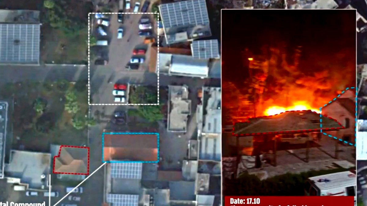 Une vidéo prise par un drone de l'armée israélienne donne des informations complémentaires. // Source : Tsahal Une vidéo prise par un drone de l'armée israélienne donne des informations complémentaires. // Source : Tsahal