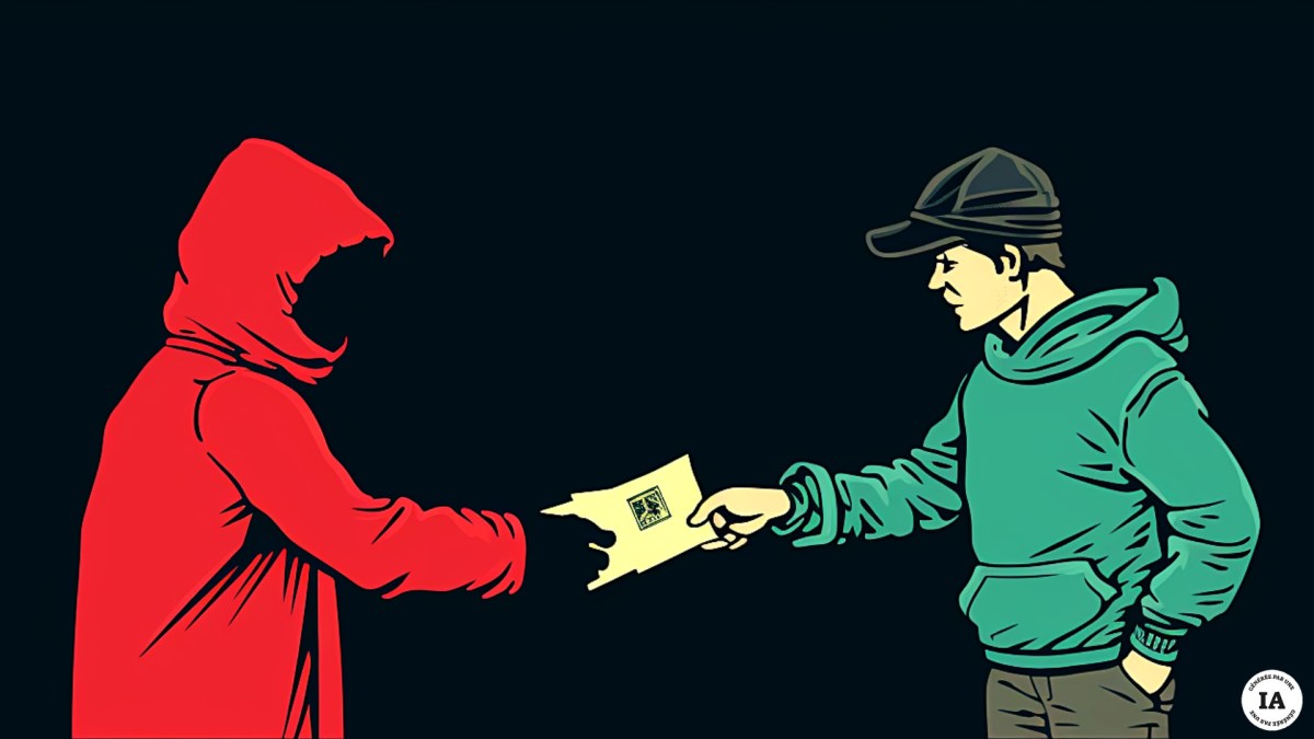 Les failles découvertes par les cybercriminels sont partagées. // Source : Numerama avec Midjourney Les failles découvertes par les cybercriminels sont partagées. // Source : Numerama avec Midjourney