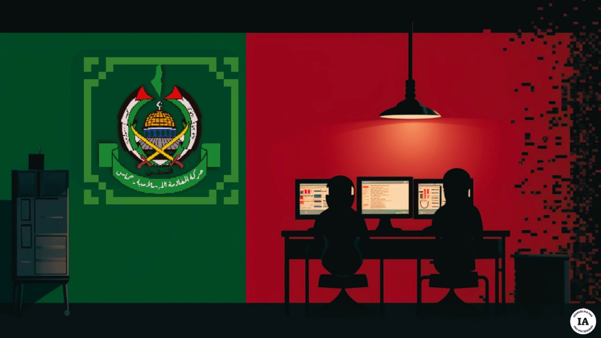 Le Hamas dispose de ses propres hackers. // Source : Numerama avec Midjourney Le Hamas dispose de ses propres hackers. // Source : Numerama avec Midjourney