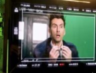 David Tennant durant sa régénération pour les 60 ans. // Source : BBC
