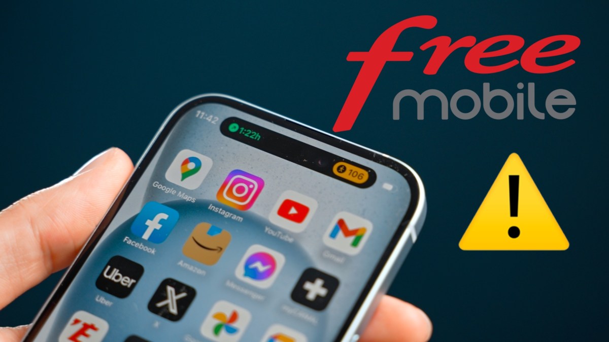 iPhone 15 et Free Mobile // Source : Numerama iPhone 15 et Free Mobile // Source : Numerama