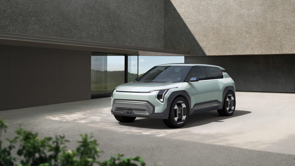 Kia EV3 futur SUV compact de la gamme // Source : Kia Kia EV3 futur SUV compact de la gamme // Source : Kia