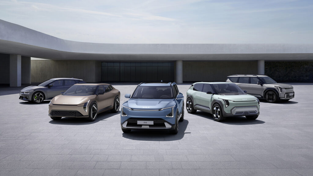 EV6 - EV4 - EV5 - EV3 et EV9 // Source : Kia EV6 - EV4 - EV5 - EV3 et EV9 // Source : Kia