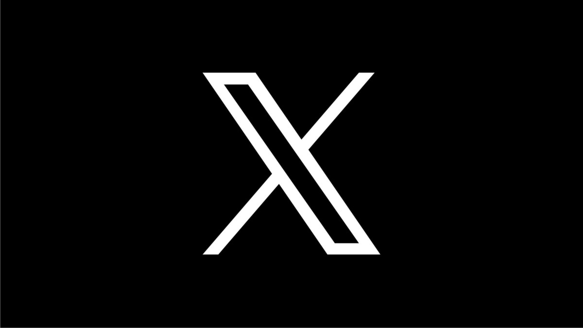 Le nouveau logo de X, ex Twitter Le nouveau logo de X, ex Twitter