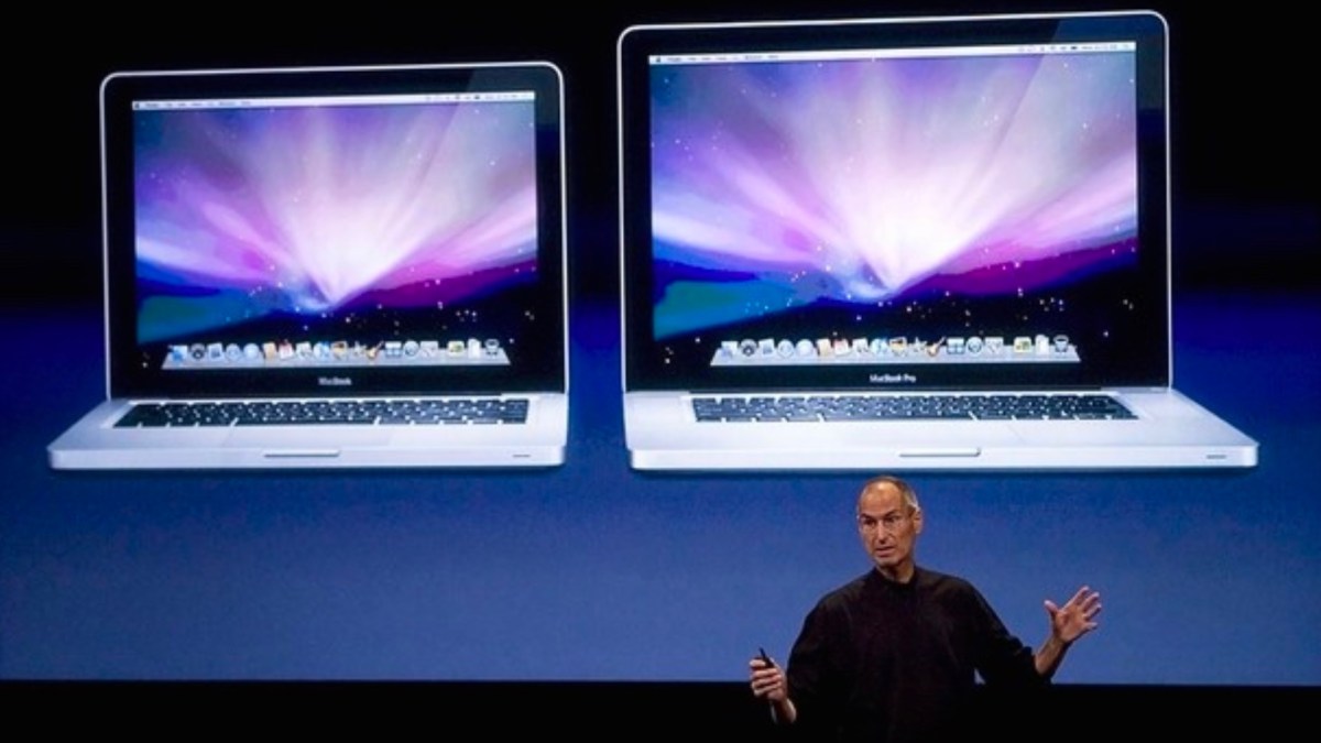 Les MacBook Pro Unibody le jour de leur annonce // Source : All About Steve Jobs Les MacBook Pro Unibody le jour de leur annonce // Source : All About Steve Jobs