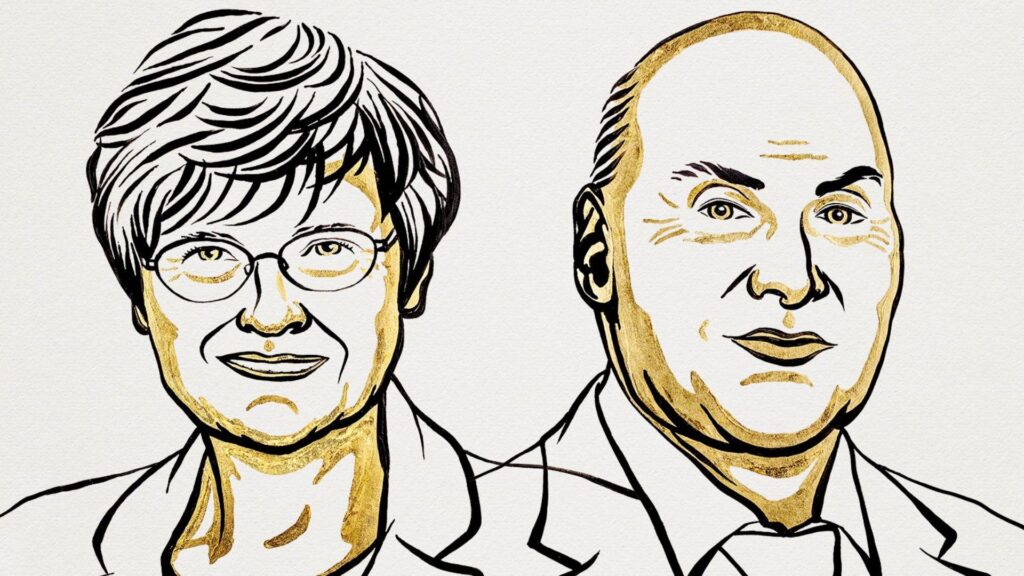 Lauréats du Prix Nobel de Physique 2023 // Source : Niklas Elmehed / Nobel Lauréats du Prix Nobel de Physique 2023 // Source : Niklas Elmehed / Nobel