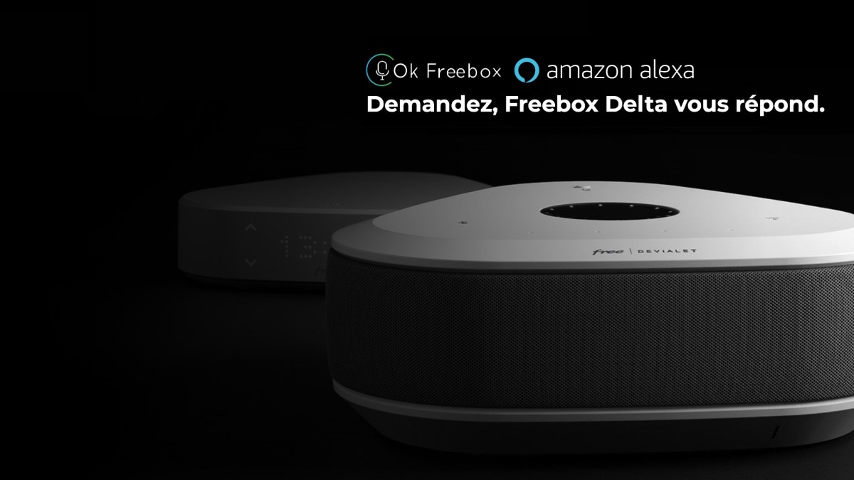La Freebox Delta et OK Freebox. // Source : Free La Freebox Delta et OK Freebox. // Source : Free