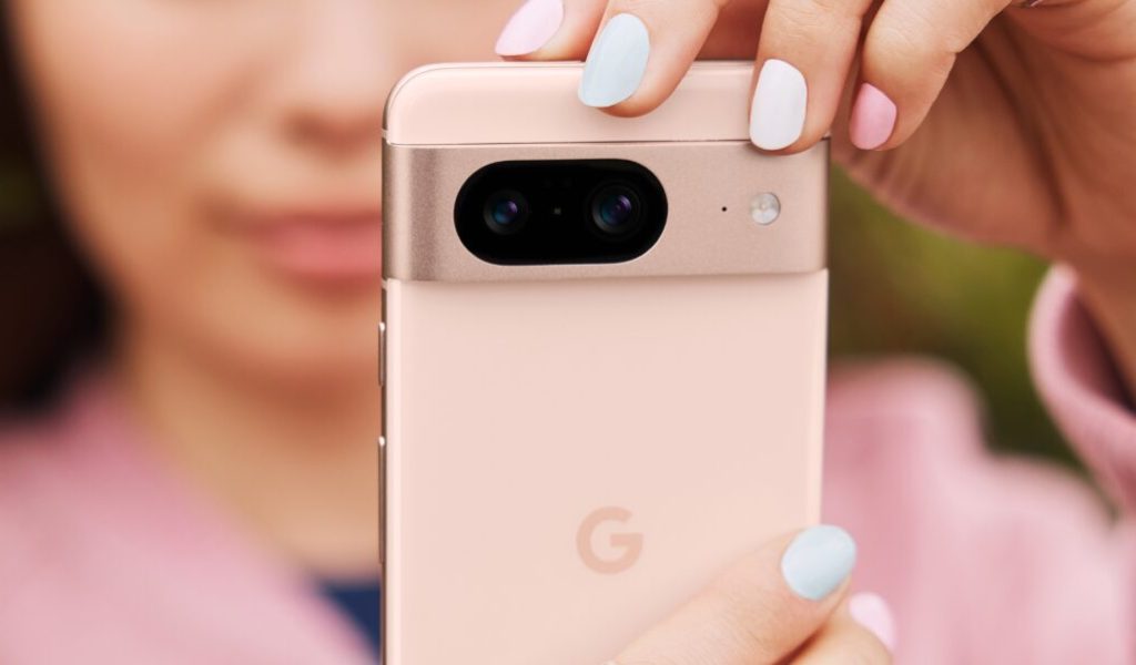 Le Google Pixel 8. // Source : Google Le Google Pixel 8. // Source : Google