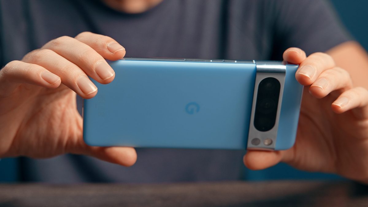 Google Pixel 8 // Source : Thomas Ancelle / Numerama Google Pixel 8 // Source : Thomas Ancelle / Numerama
