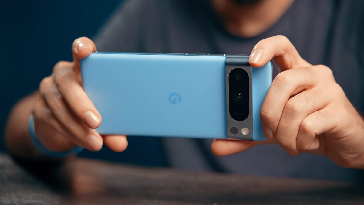 Google Pixel 8 // Source : Thomas Ancelle / Numerama Google Pixel 8 // Source : Thomas Ancelle / Numerama
