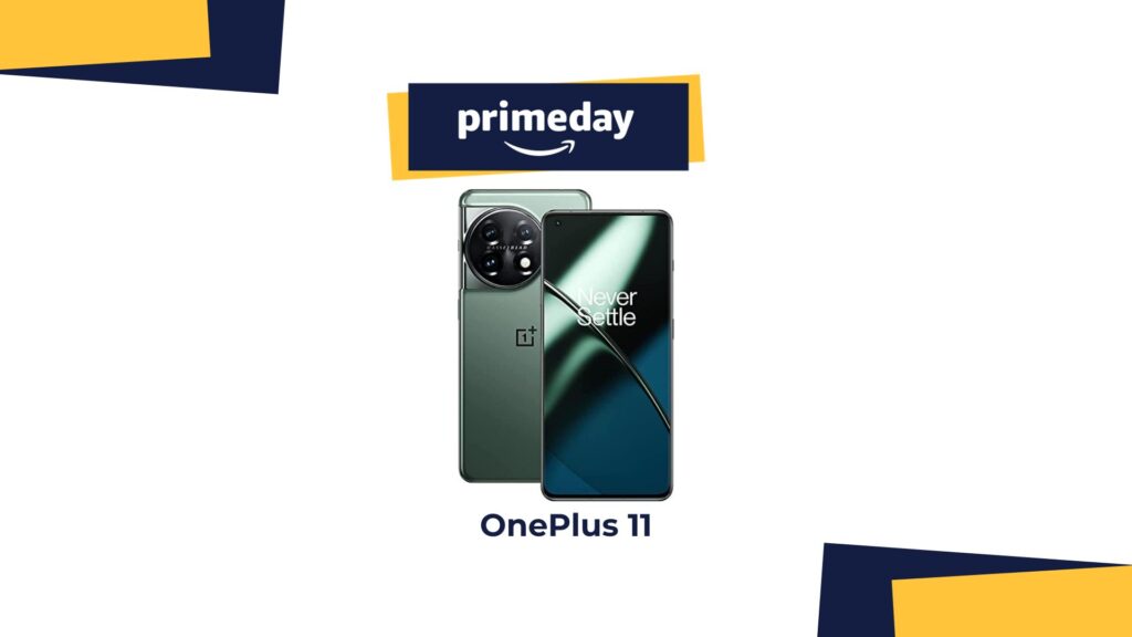Le OnePlus 11 profite d'une bonne promotion pour les Prime Day // Source : montage Numerama Le OnePlus 11 profite d'une bonne promotion pour les Prime Day // Source : montage Numerama