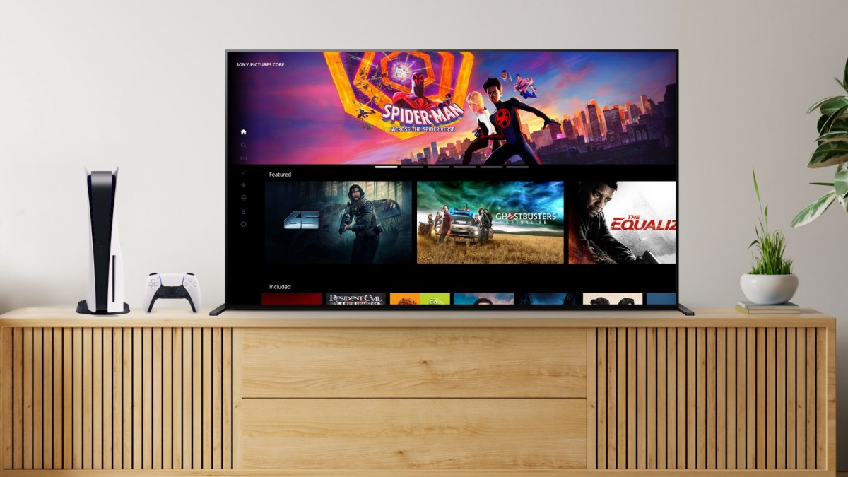 Le Sony Pictures Core sur PS5. // Source : Sony Le Sony Pictures Core sur PS5. // Source : Sony
