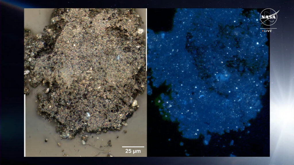 Revealing the OSIRIS-REx Asteroid Sample (Official NASA Broadcast in 4K) 44-34 screenshot Revealing the OSIRIS-REx Asteroid Sample (Official NASA Broadcast in 4K) 44-34 screenshot