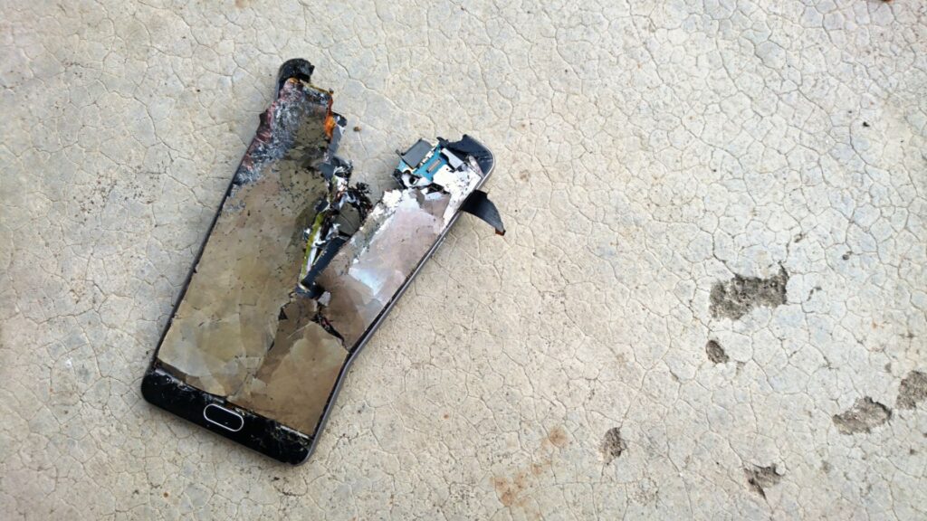 smartphone brisé smartphone brisé