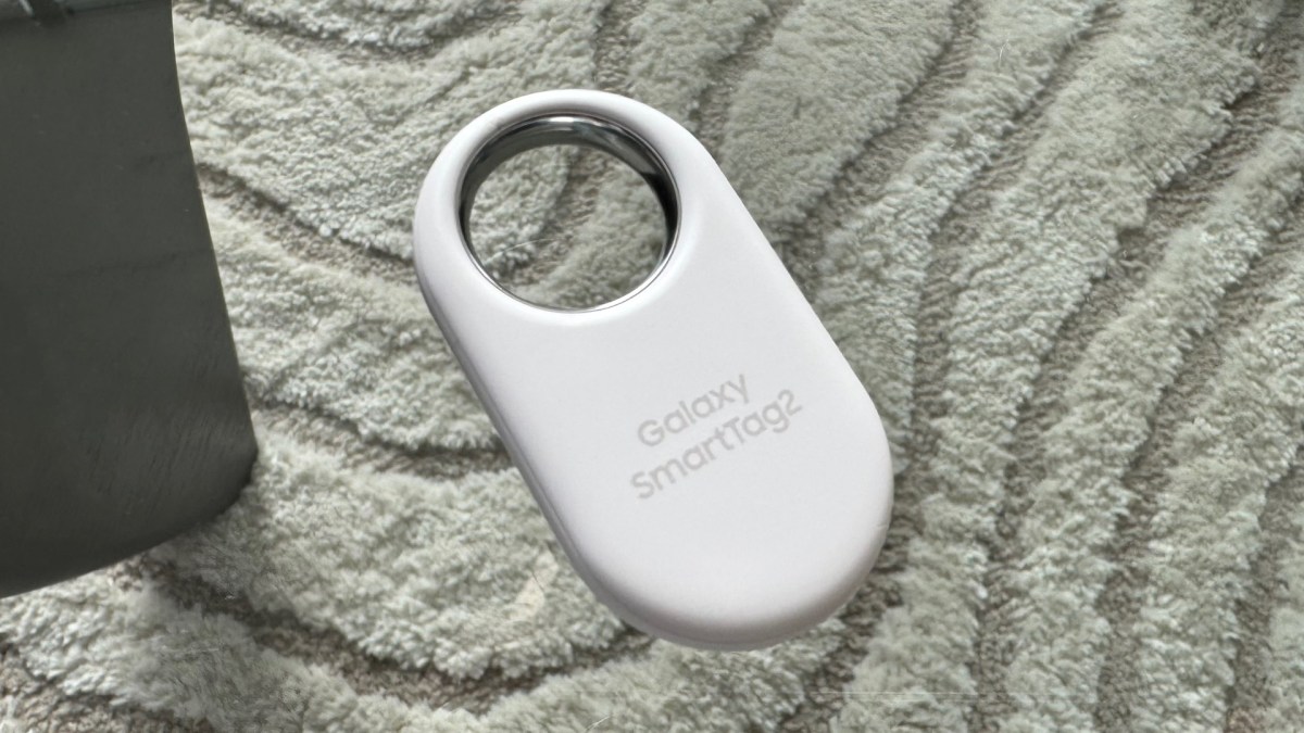 Le Samsung Galaxy SmartTag 2. // Source : Numerama Le Samsung Galaxy SmartTag 2. // Source : Numerama