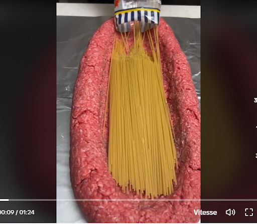 Exemple de recette horrifique de Tiktok // Source : Capture Numerama Exemple de recette horrifique de Tiktok // Source : Capture Numerama