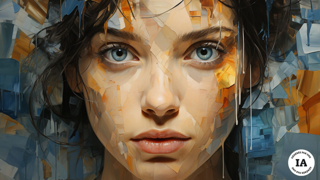 Visage femme Visage femme