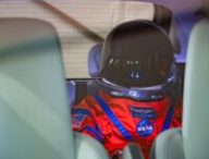Voiture électrique du programme Artémis. // Source : Nasa/Canoo Voiture électrique du programme Artémis. // Source : Nasa/Canoo