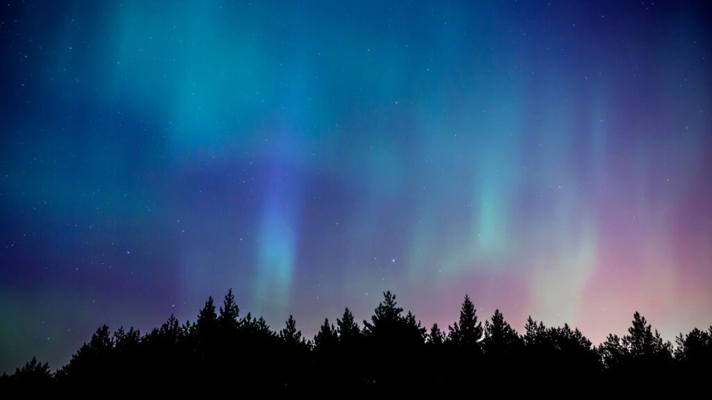 Aurores boréales. // Source : Canva
