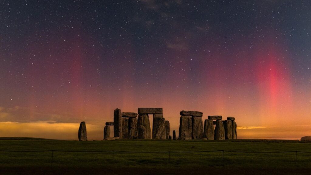 À Stonehenge, au Royaume-Uni. // Source : Via X @ST0NEHENGE À Stonehenge, au Royaume-Uni. // Source : Via X @ST0NEHENGE